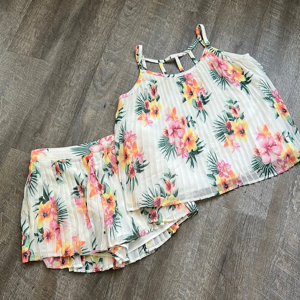 Abercrombie Kids Tropical Floral Top
